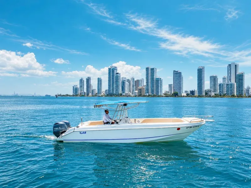 Private Sunset Boat on Cartagena Bay